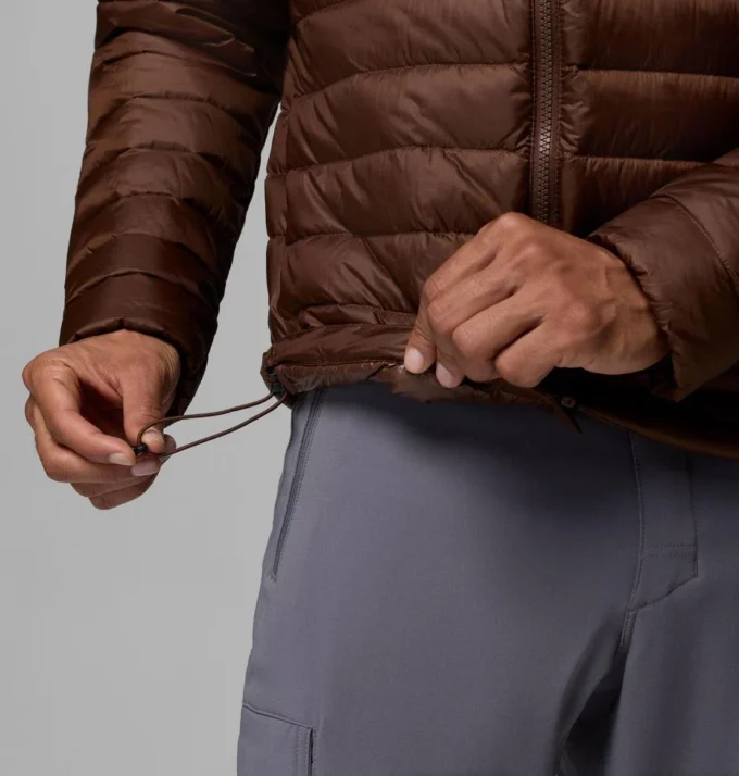 Herren-Daunenjacke mit Kapuze aus Corelite™