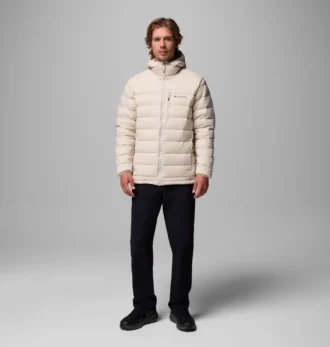 Herren Drift Peak™ Stretch Daunenjacke mit Kapuze