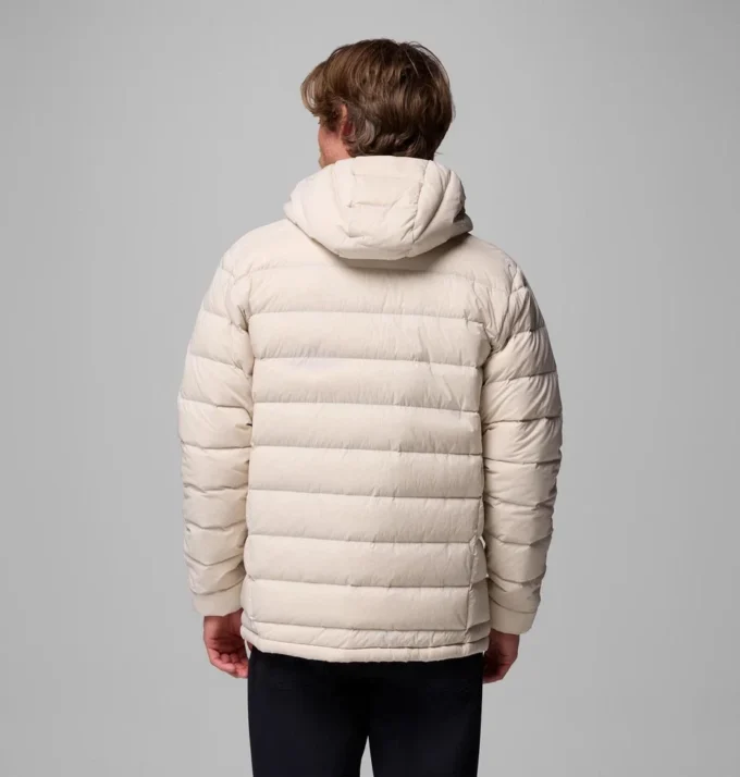 Herren Drift Peak™ Stretch Daunenjacke mit Kapuze