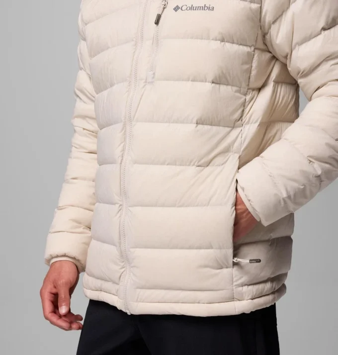 Herren Drift Peak™ Stretch Daunenjacke mit Kapuze