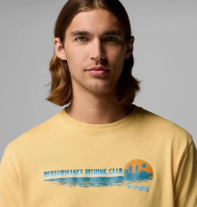 Herren Elliot PFG Kurzarm-T-Shirt