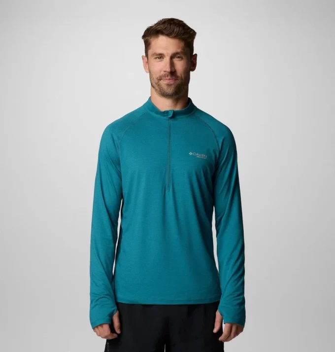 Herren Endless Trail™ Half Zip Mesh Langarmshirt