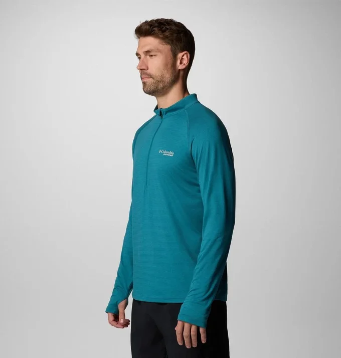 Herren Endless Trail™ Half Zip Mesh Langarmshirt