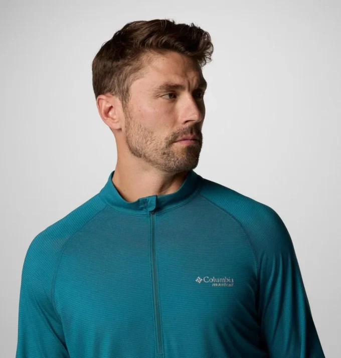 Herren Endless Trail™ Half Zip Mesh Langarmshirt