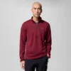Herren Essential Hike™ Grid Fleece Half Zip Pullover