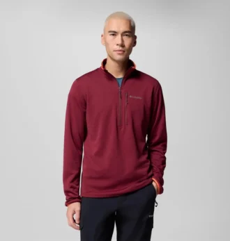 Herren Essential Hike™ Grid Fleece Half Zip Pullover