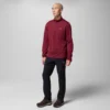 Herren Essential Hike™ Grid Fleece Half Zip Pullover