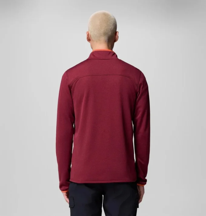 Herren Essential Hike™ Grid Fleece Half Zip Pullover