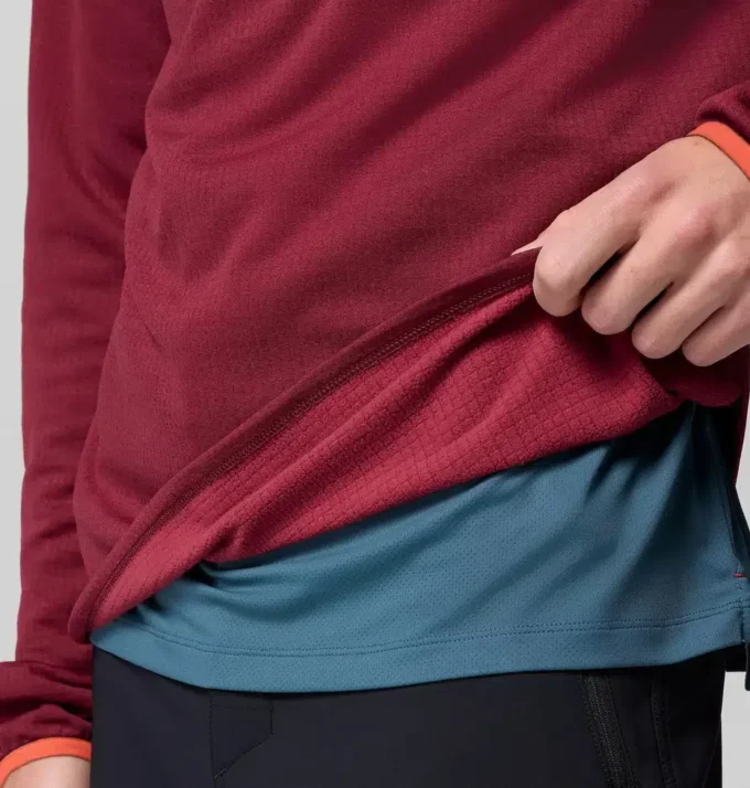 Herren Essential Hike™ Grid Fleece Half Zip Pullover