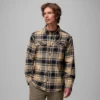 Herren-Flanellhemd mit langen Ärmeln Collegiate Flare Gun™ – Purdue