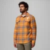 Herren-Flanellhemd mit langen Ärmeln und Collegiate Flare Gun™-Logo – Tennessee