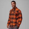 Herren-Flanellhemd mit langen Ärmeln und Collegiate Flare Gun™-Motiv – Oregon State