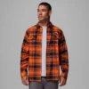 Herren-Flanellhemd mit langen Ärmeln und Collegiate Flare Gun™-Motiv – Oregon State