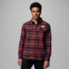 Herren-Flanellhemd mit langen Ärmeln und Collegiate Flare Gun™-Motiv – Virginia Tech