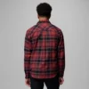 Herren-Flanellhemd mit langen Ärmeln und Collegiate Flare Gun™-Motiv – Virginia Tech