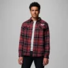 Herren-Flanellhemd mit langen Ärmeln und Collegiate Flare Gun™-Motiv – Virginia Tech
