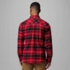 Herren-Flanellhemd mit langen Ärmeln und Flare Gun™-Motiv – Wisconsin