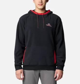 Herren-Fleece-Hoodie „Collegiate Flanker™” – Georgia