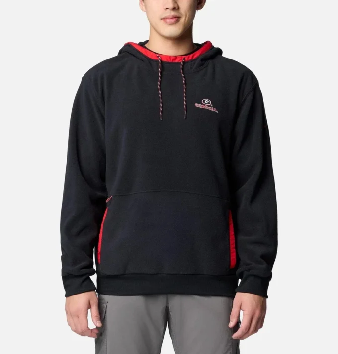 Herren-Fleece-Hoodie „Collegiate Flanker™” – Georgia