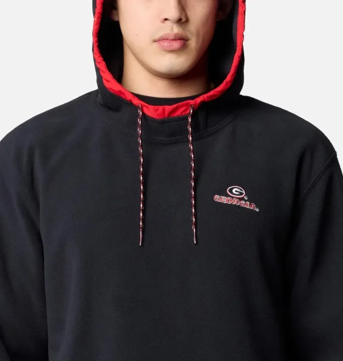 Herren-Fleece-Hoodie „Collegiate Flanker™” – Georgia