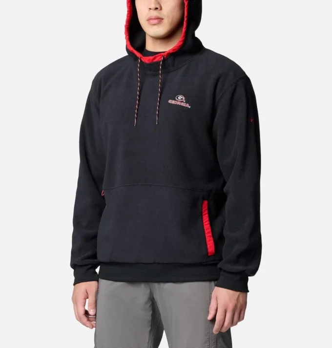 Herren-Fleece-Hoodie „Collegiate Flanker™” – Georgia