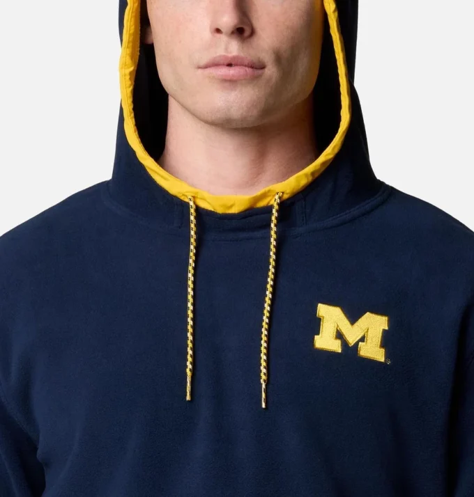 Herren-Fleece-Hoodie Collegiate Flanker™ – Michigan