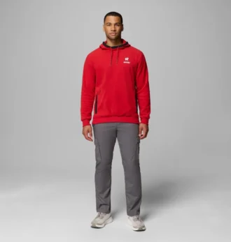 Herren-Fleece-Hoodie Collegiate Flanker™ – Wisconsin