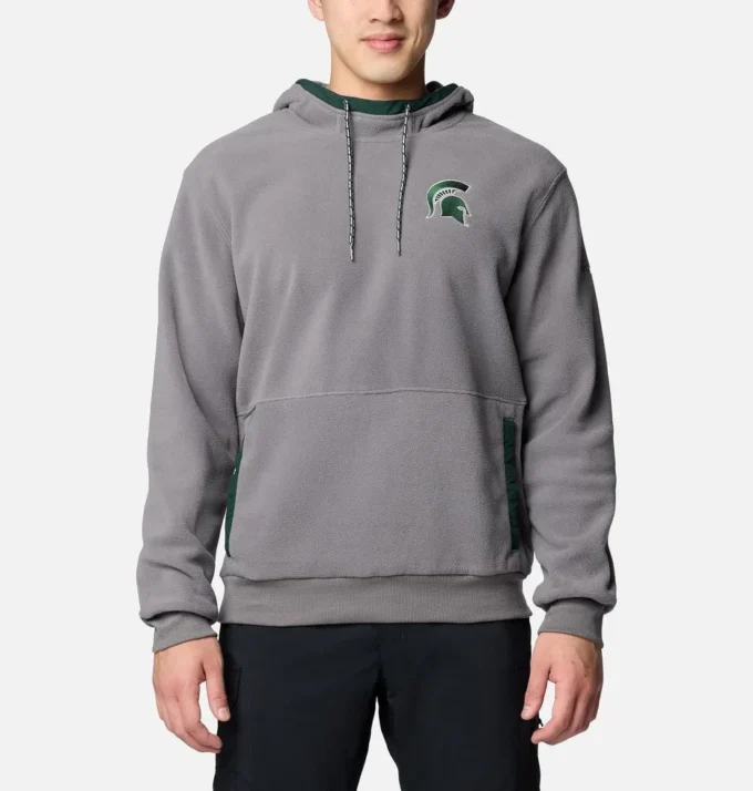 Herren-Fleece-Hoodie Flanker™ für Studenten – Michigan State