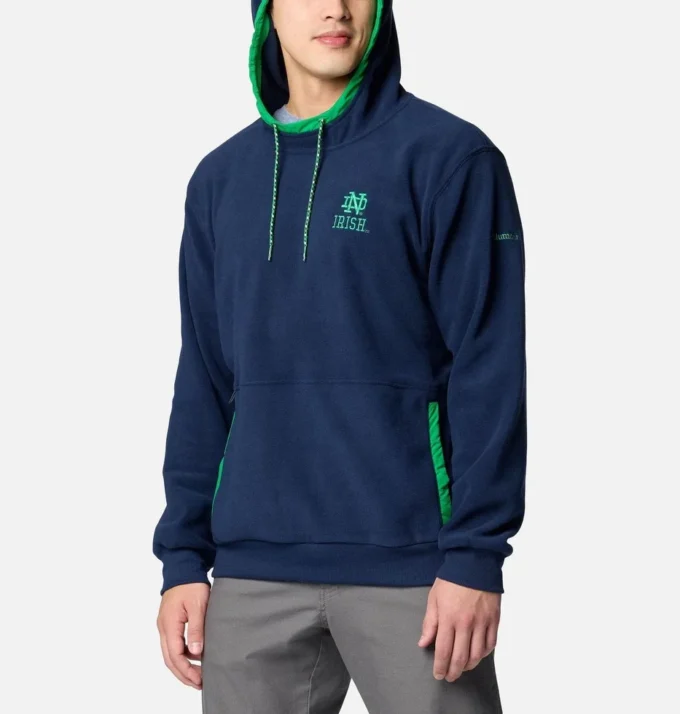 Herren-Fleece-Hoodie Flanker™ für Studenten – Notre Dame