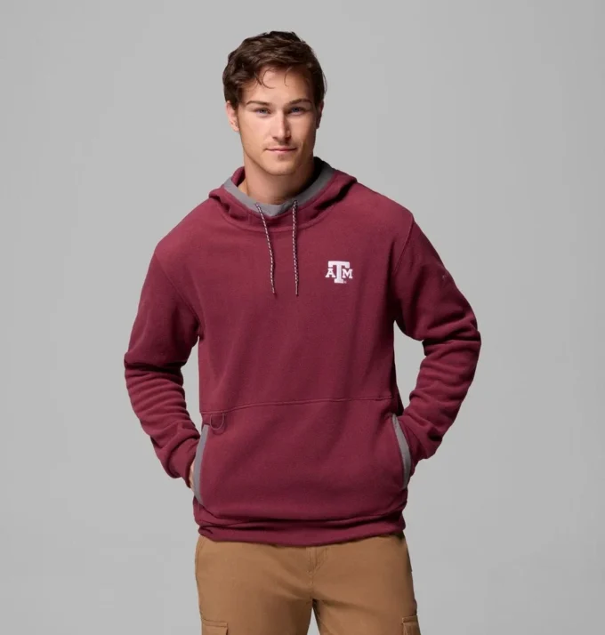 Herren-Fleece-Hoodie „Flanker™” – Texas A&M