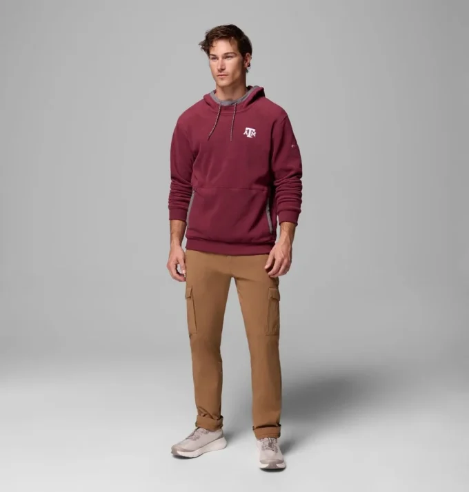 Herren-Fleece-Hoodie „Flanker™” – Texas A&M