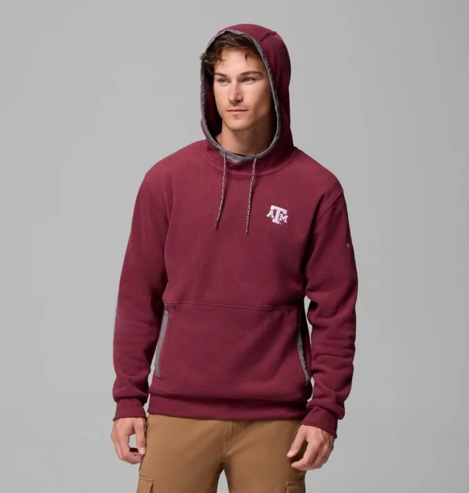 Herren-Fleece-Hoodie „Flanker™” – Texas A&M