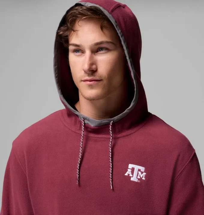 Herren-Fleece-Hoodie „Flanker™” – Texas A&M