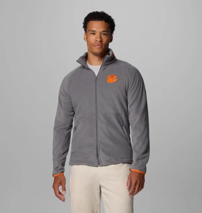 Herren-Fleecejacke Collegiate Flanker™ IV – Clemson
