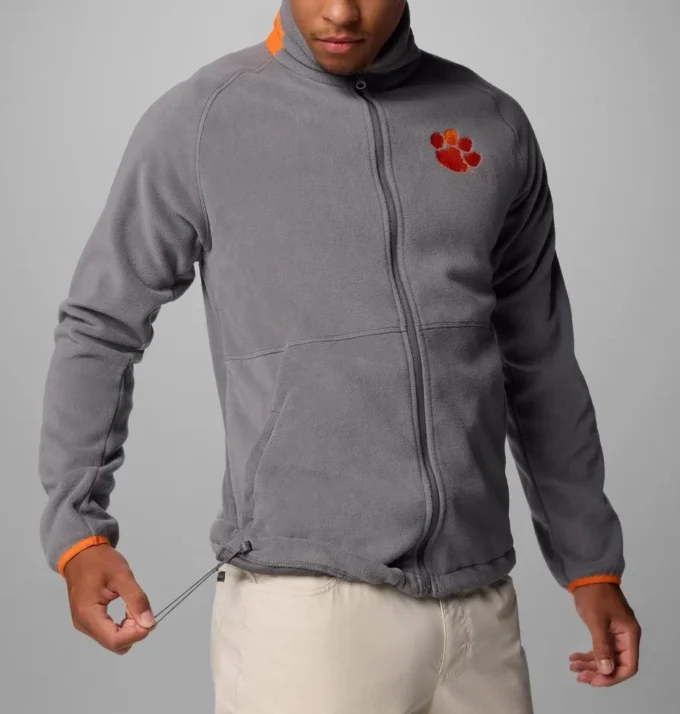 Herren-Fleecejacke Collegiate Flanker™ IV – Clemson