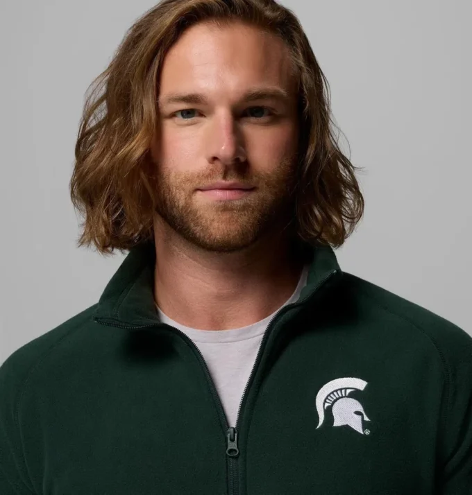 Herren-Fleecejacke Collegiate Flanker™ IV – Michigan State