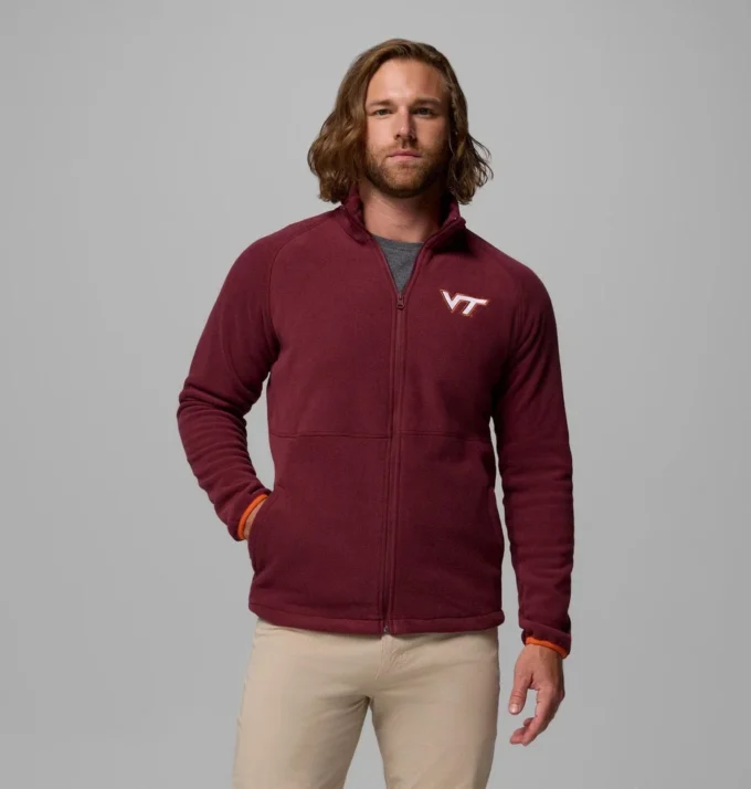 Herren-Fleecejacke Collegiate Flanker™ IV – Tall – Virginia Tech