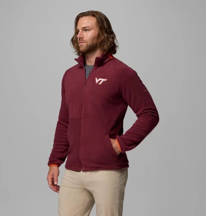 Herren-Fleecejacke Collegiate Flanker™ IV – Tall – Virginia Tech