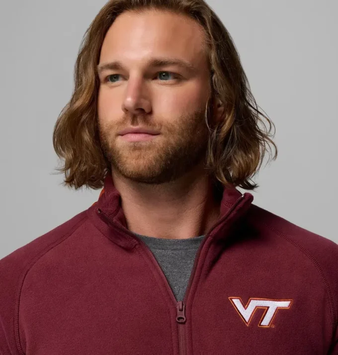 Herren-Fleecejacke Collegiate Flanker™ IV – Tall – Virginia Tech
