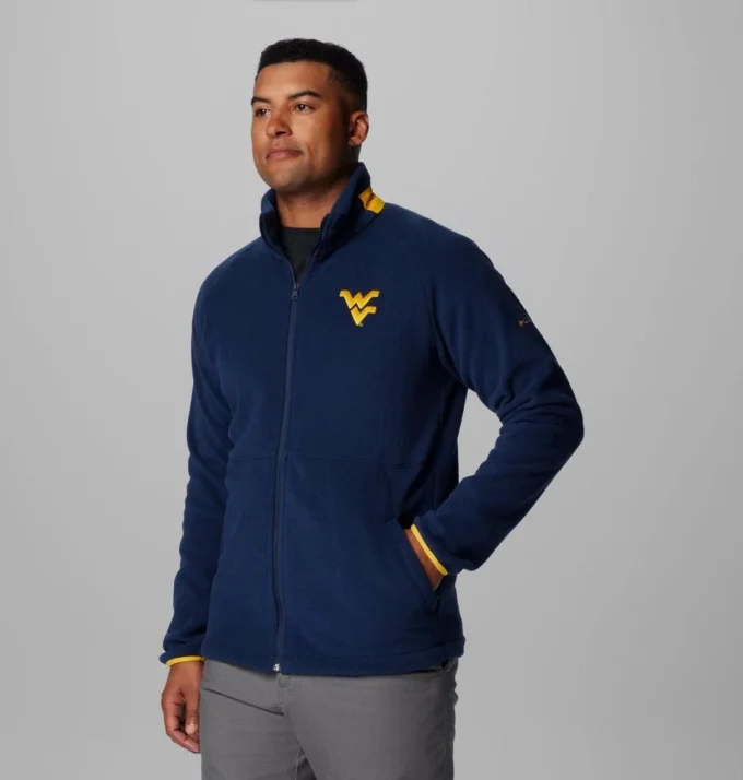 Herren-Fleecejacke Collegiate Flanker™ IV – West Virginia