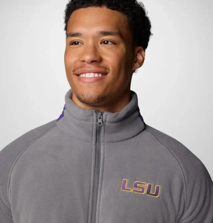 Herren-Fleecejacke Flanker™ IV für College-Sportler – LSU