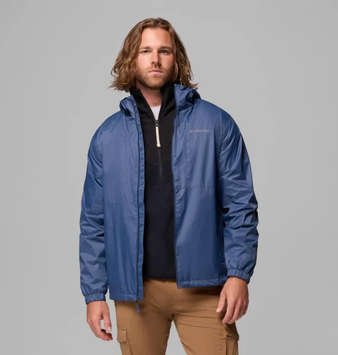 Herren Glenbrook Bend™ Regenjacke – Lang