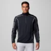 Herren-Golfpullover mit Viertelreißverschluss
