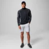 Herren-Golfpullover mit Viertelreißverschluss