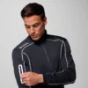 Herren-Golfpullover mit Viertelreißverschluss