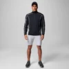 Herren-Golfpullover mit Viertelreißverschluss