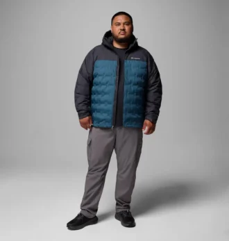 Herren Grand Trek™ III Daunenjacke mit Kapuze – groß
