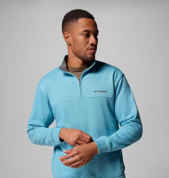 Herren Hart Mountain™ II Sweatshirt mit halbem Reißverschluss – Tall