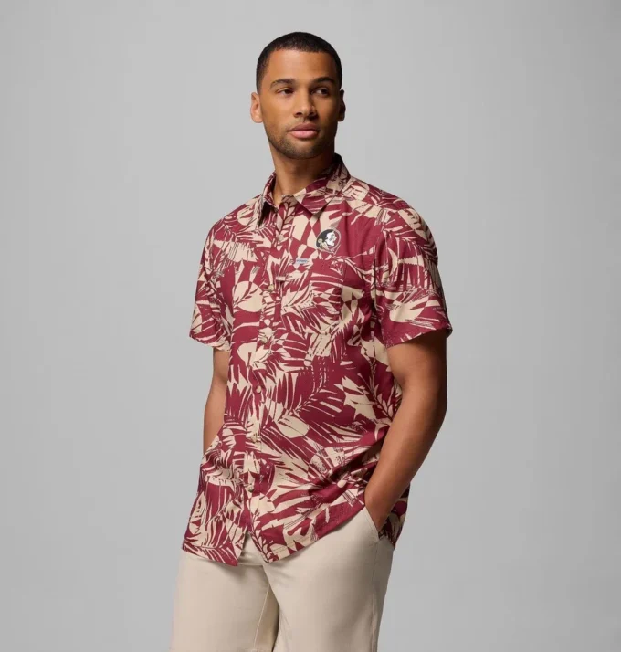 Herren-Hemd PFG Super Slack Tide™ – Florida State