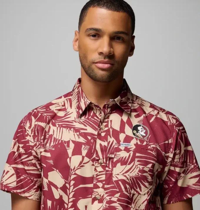 Herren-Hemd PFG Super Slack Tide™ – Florida State